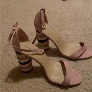 3 inch heel with unique rounded heel